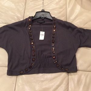 Banana Republic Shrug with Embellishments